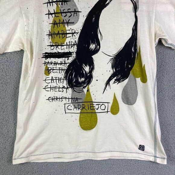 Volcom Featured Artist‎ Series T-Shirt Ramsey Dau Carriejo Tee Graphic Sz Medium - Picture 6 of 13